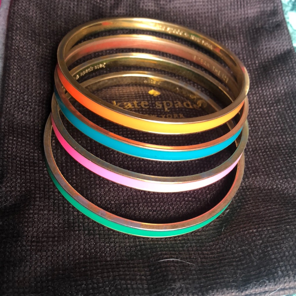 4 Kate Spade Bangles
